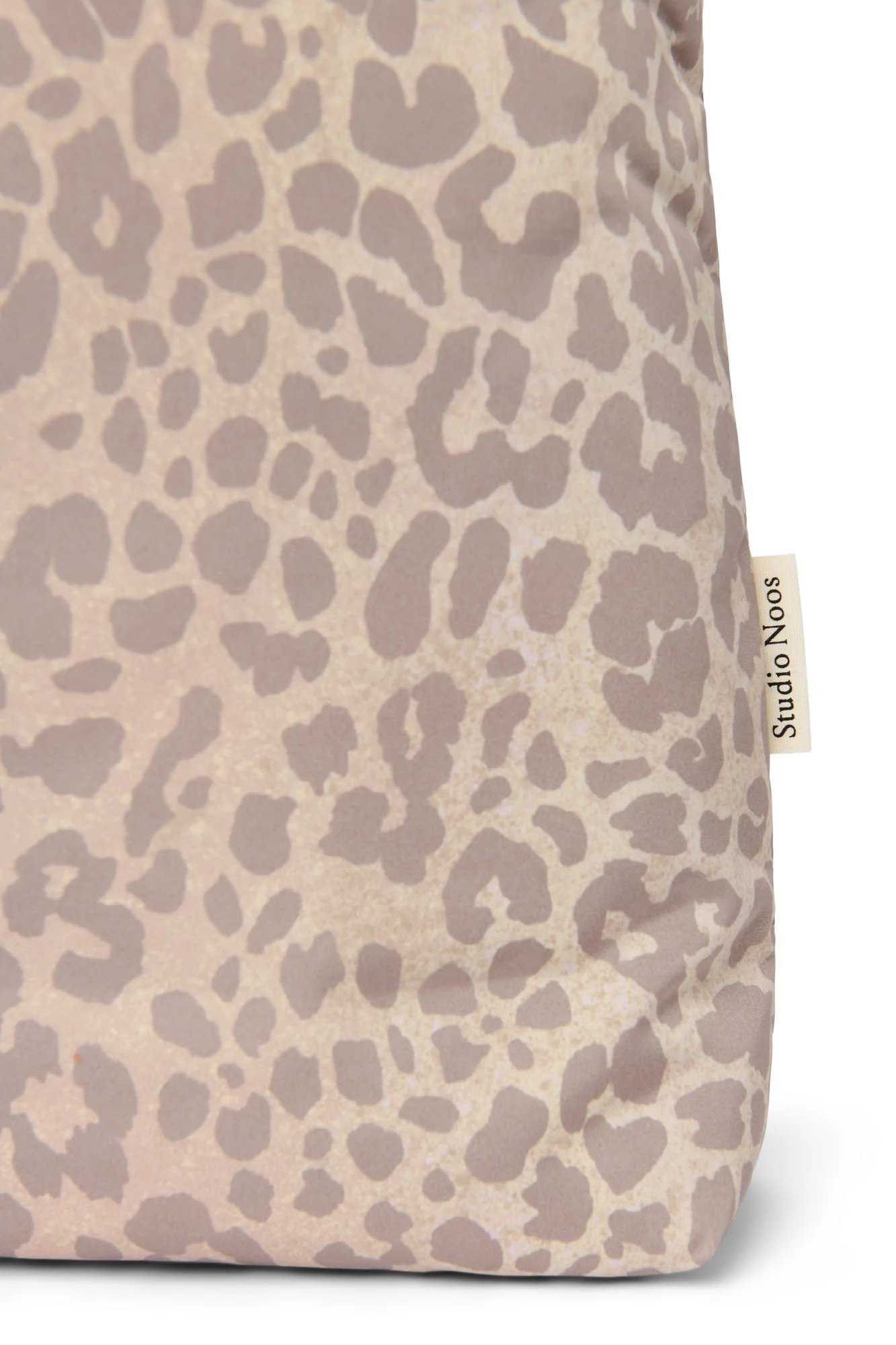 Puffy Mom Bag | Beige Leopard - Image 5