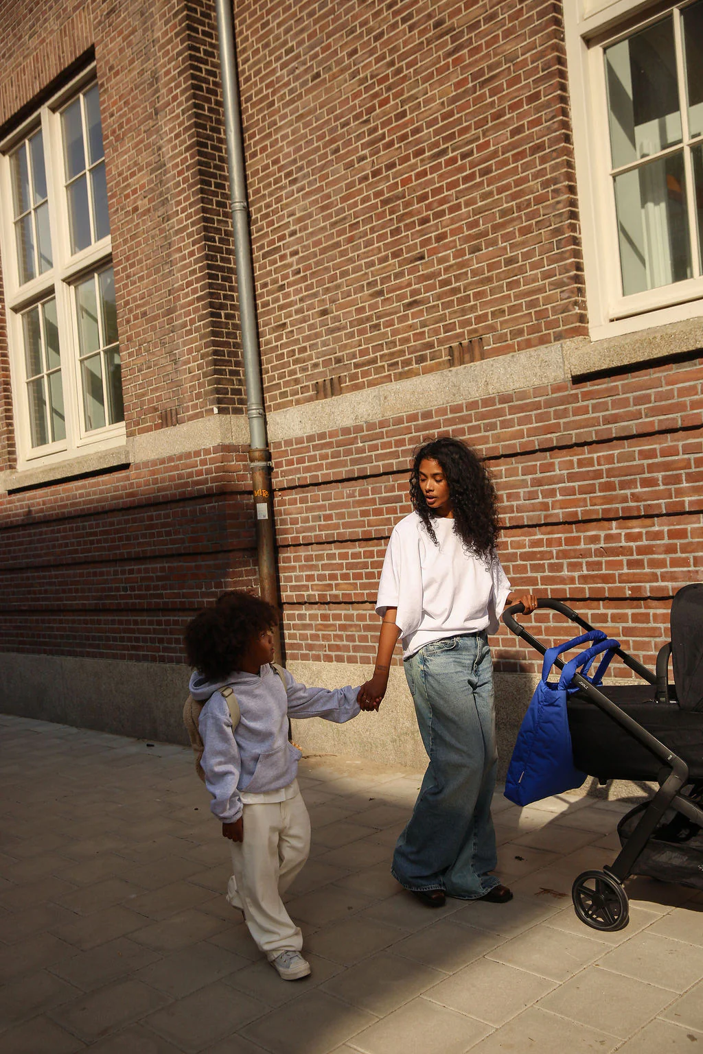 Puffy Mom Bag | Blue - Image 2