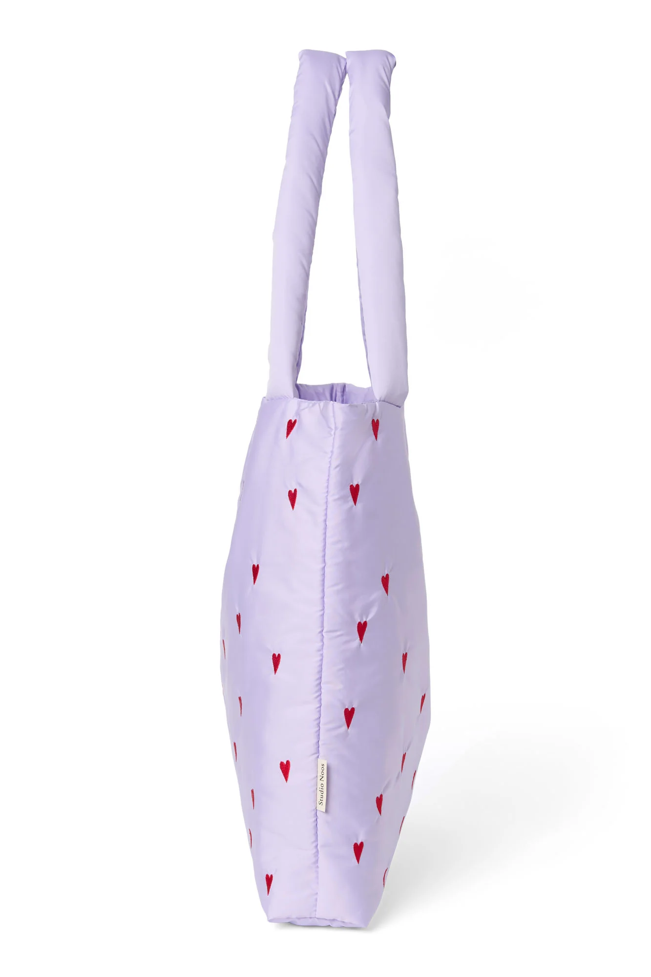 Puffy Mom Bag | Purple Hearts - Image 4