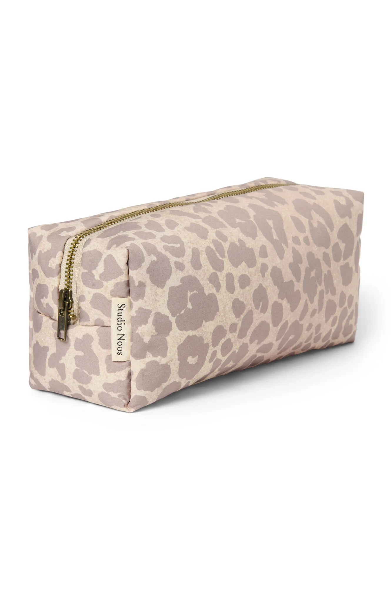 Puffy Pouch | Beige Leopard - Image 3