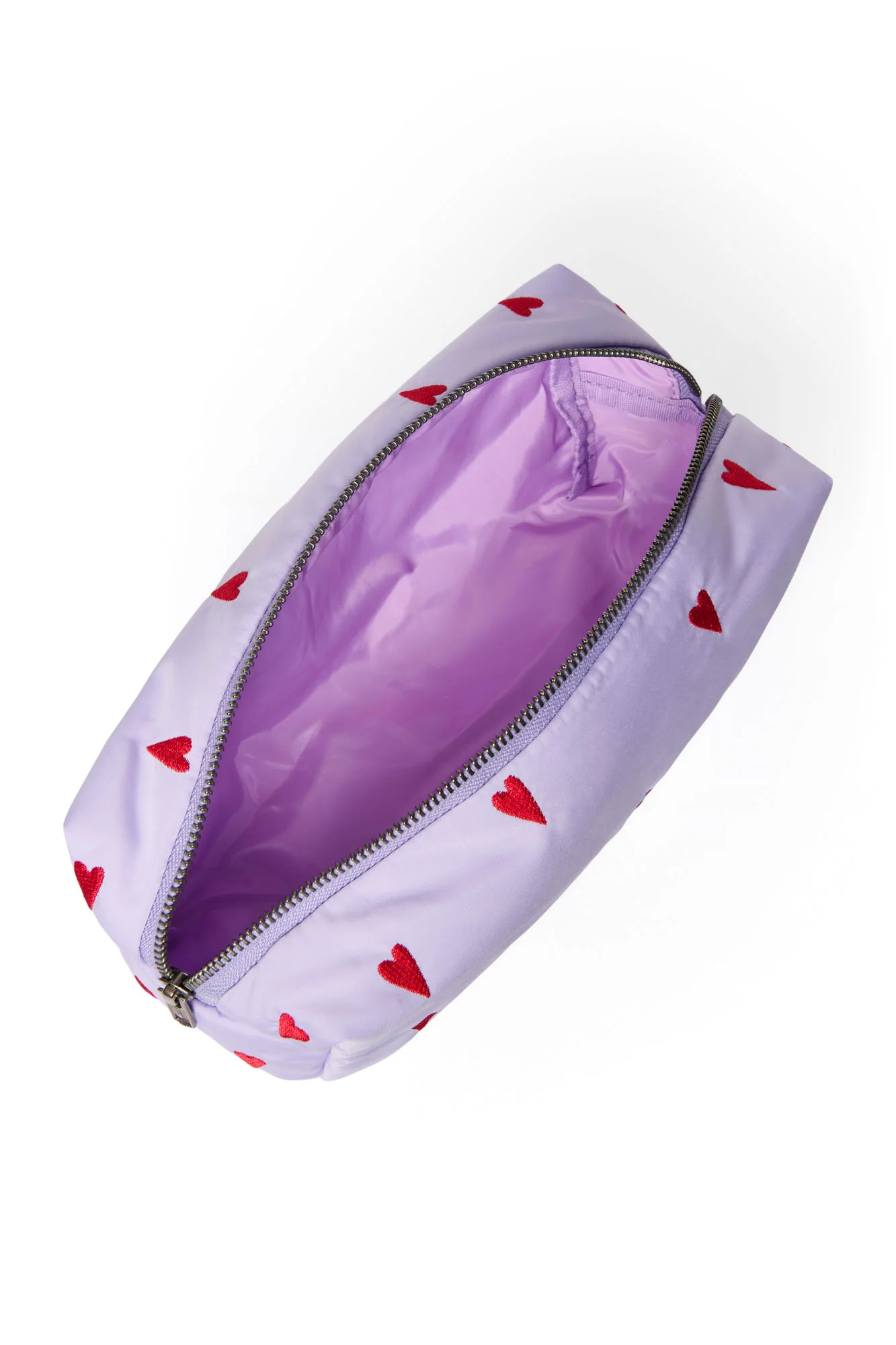 Puffy Pouch | Purple Hearts - Image 3