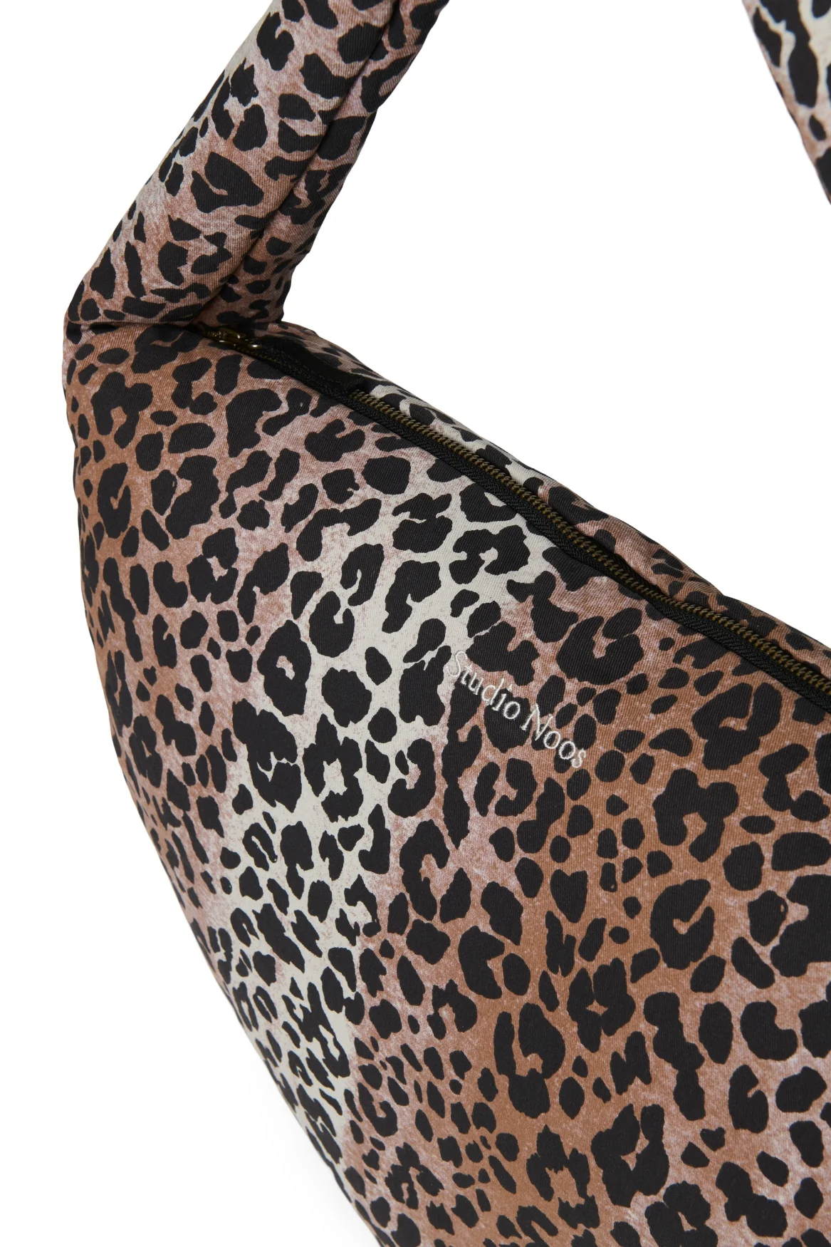Soft Cotton Cross Body Bag | Hazel Leopard - Image 4