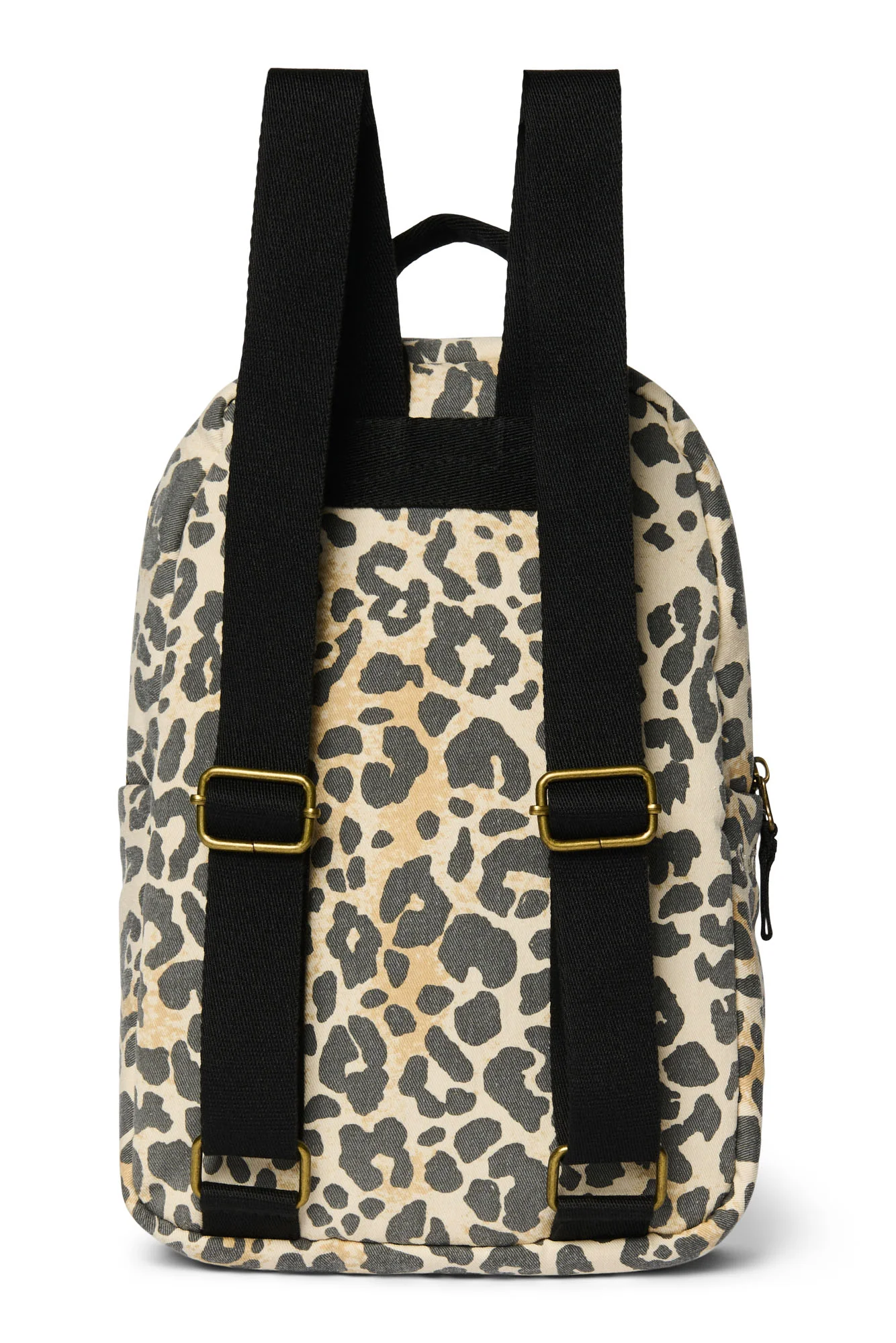 Soft Cotton Mini Backpack | Leopard - Image 5