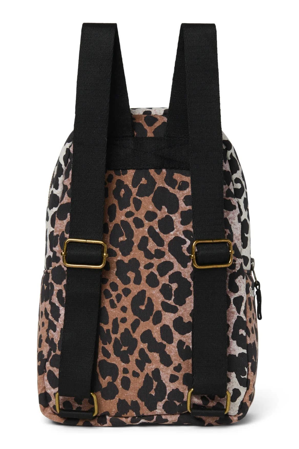 Soft Cotton Mini Backpack | Hazel Leopard - Image 4