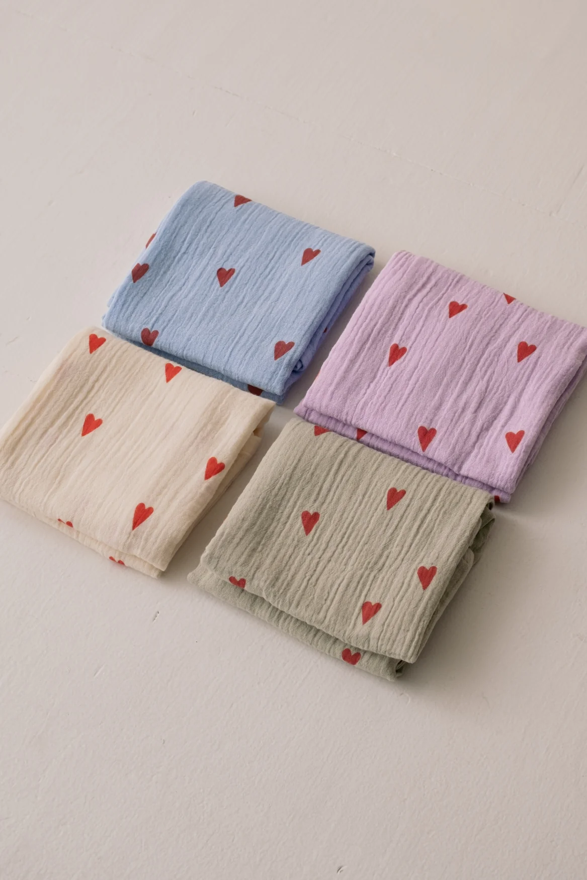 Swaddle Gift Set | Purple Hearts - Image 5