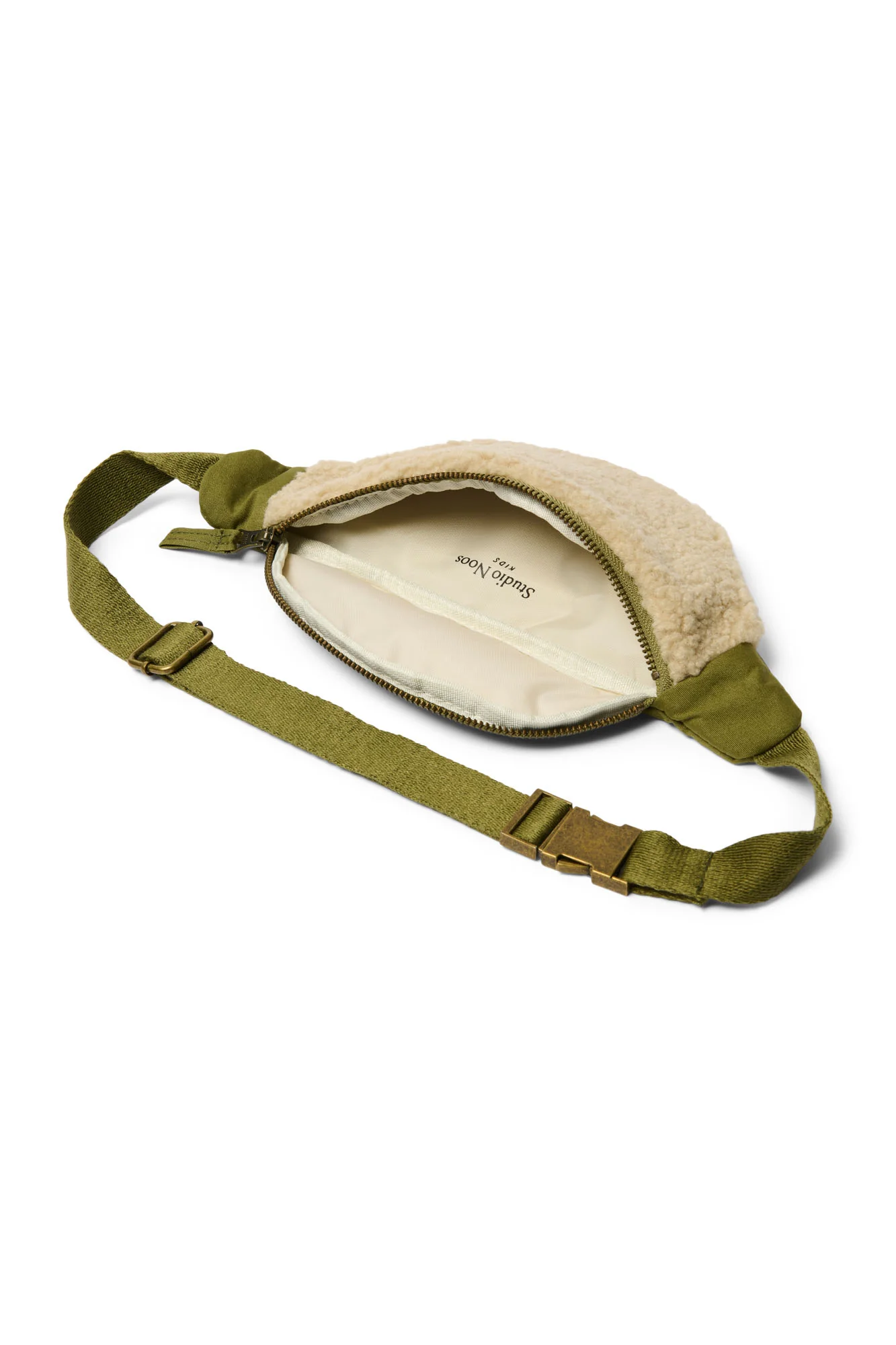 Cotton Mini Fanny Pack | Green - Image 2