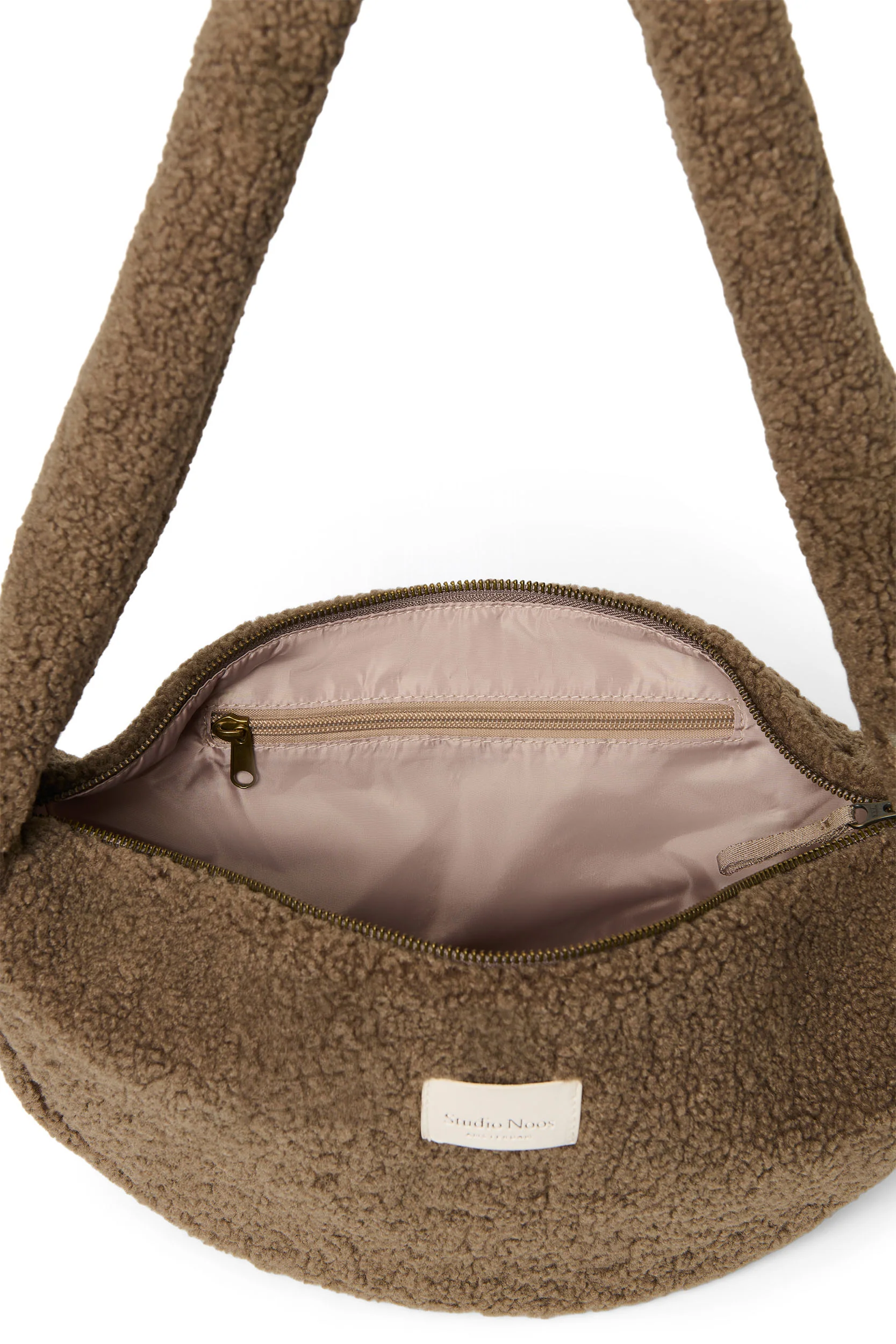 Teddy Mini Cross Body Bag | Brown - Image 7