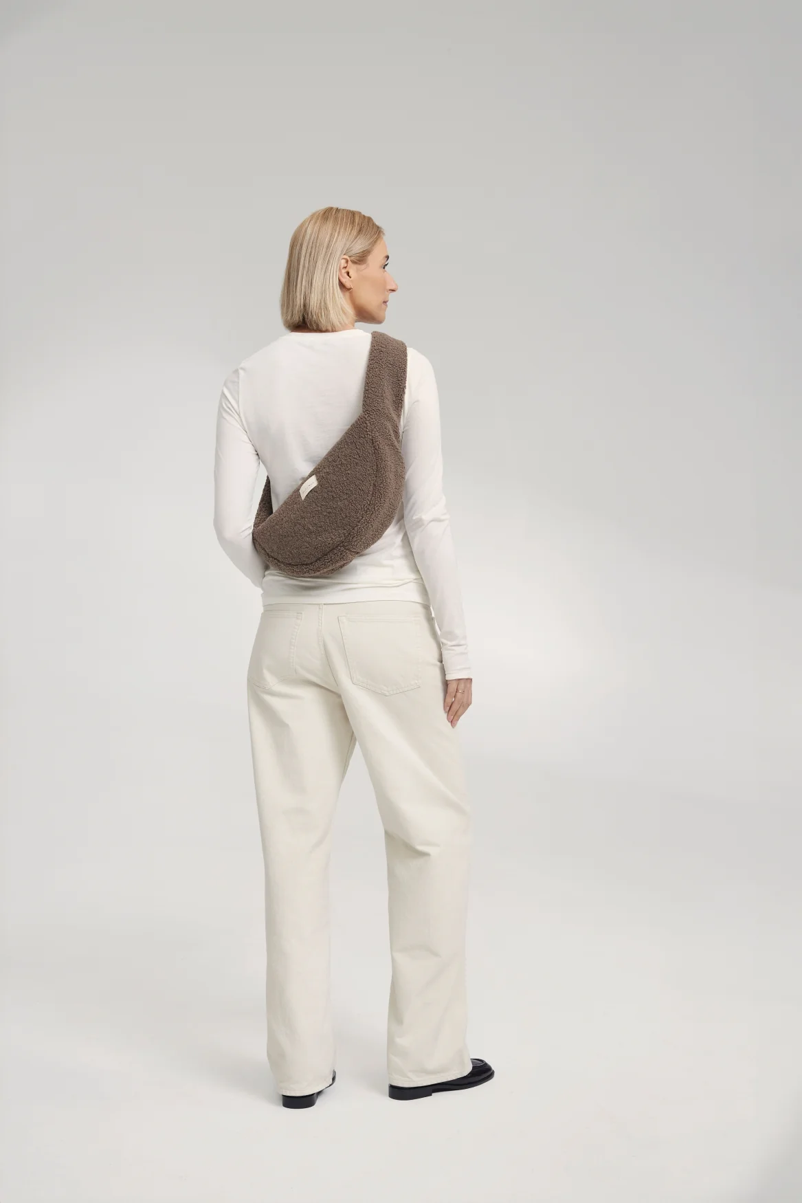 Teddy Mini Cross Body Bag | Brown - Image 8