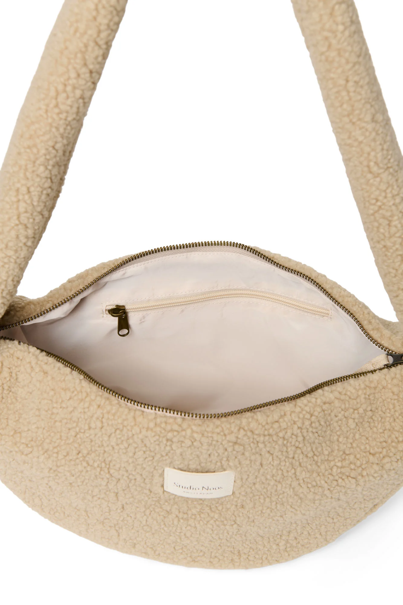 Teddy Mini Cross Body Bag | Ecru - Image 5