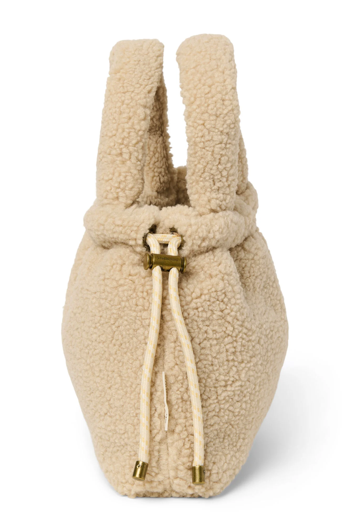 Teddy Mini Drawstring Bag | Ecru - Image 3