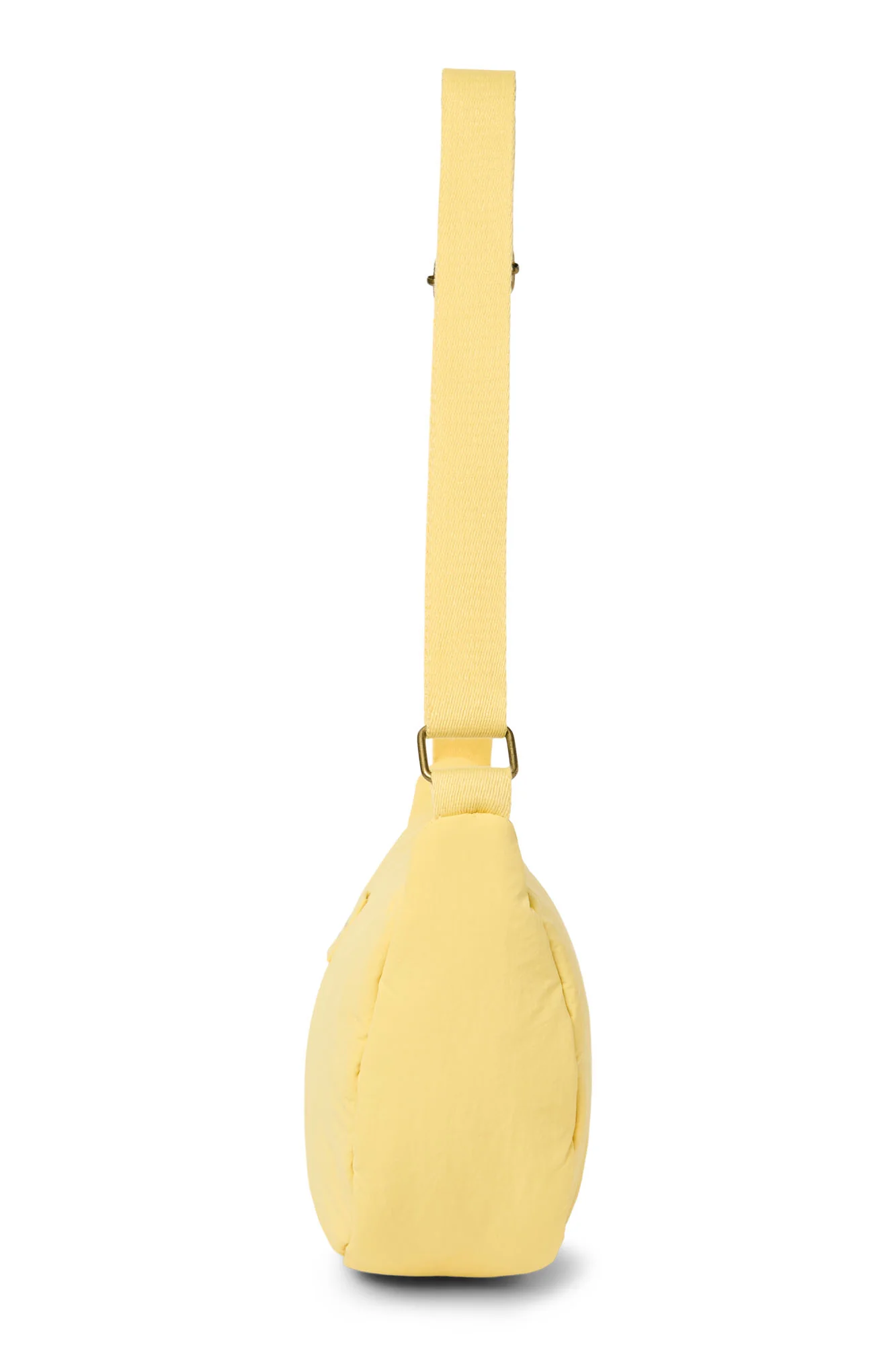 Textured Puffy Adult Fanny Pack | Butter Yellow - Image 6