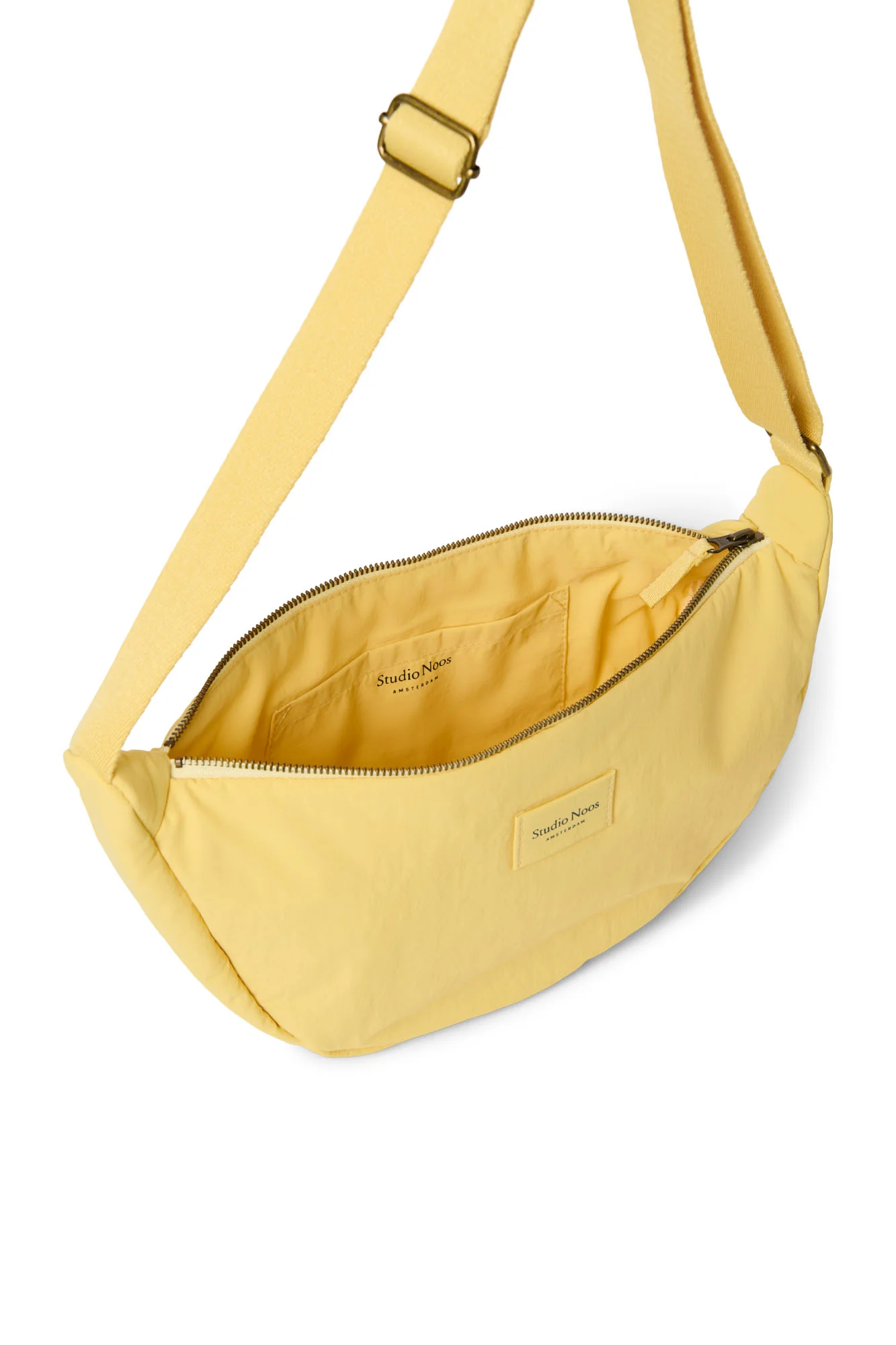 Textured Puffy Adult Fanny Pack | Butter Yellow - Image 7
