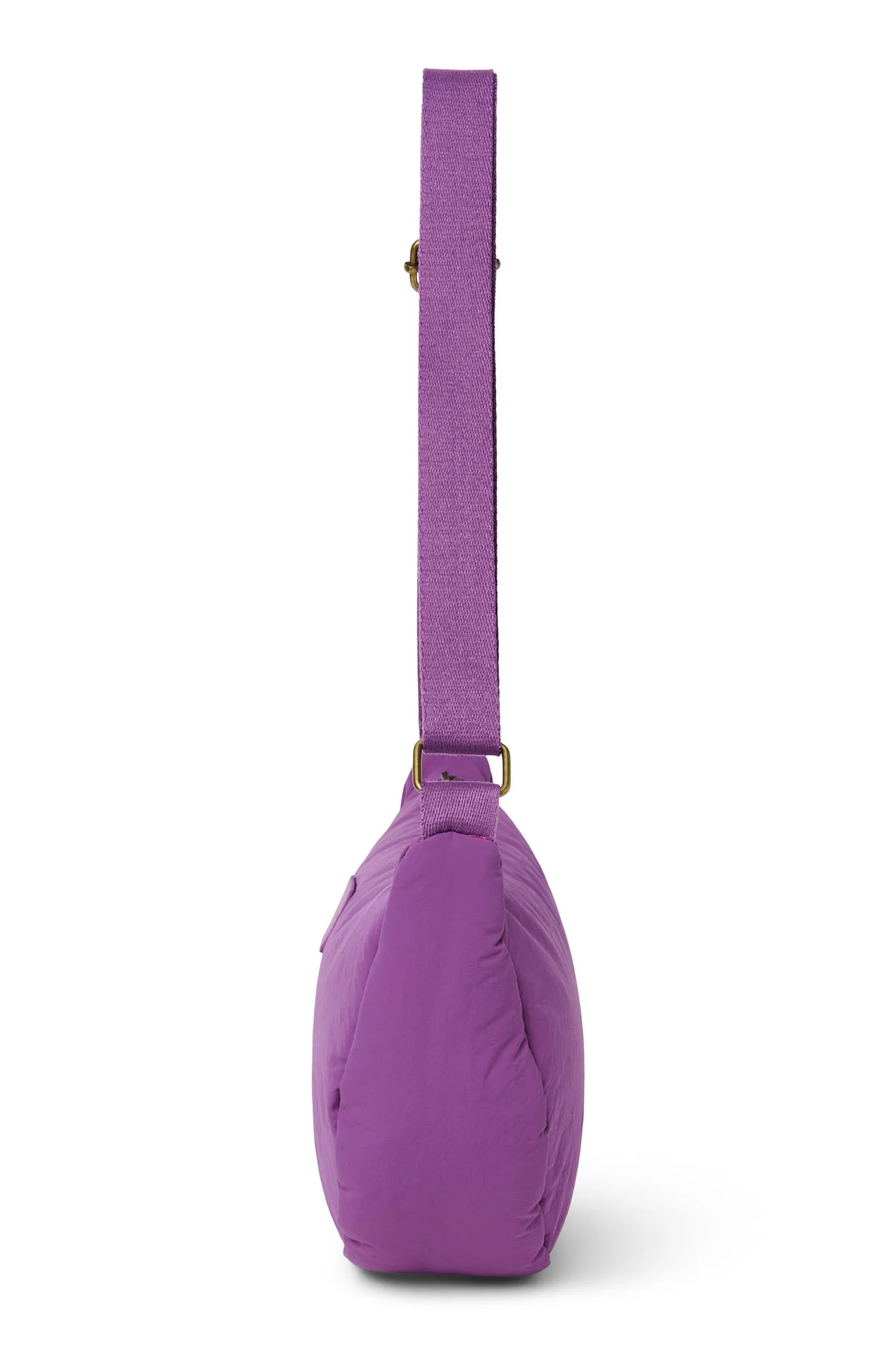 Textured Puffy Adult Fanny Pack | Purple - Image 5